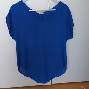 Lush Chiffon Top - size m
